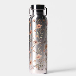 Blossom Hydration - Personalized Boho Floral Waterfles