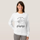 Blossom in Blessings Christelijk Shirt met lange m (Voorkant volledig)