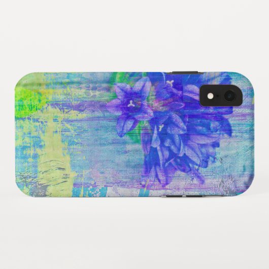 Blossom in Blue Violet Case-Mate iPhone Case (Achterkant (horizontaal))