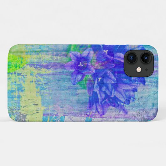 Blossom in Blue Violet Case-Mate iPhone Case (Achterkant (horizontaal))