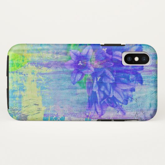 Blossom in Blue Violet Case-Mate iPhone Case (Achterkant (horizontaal))