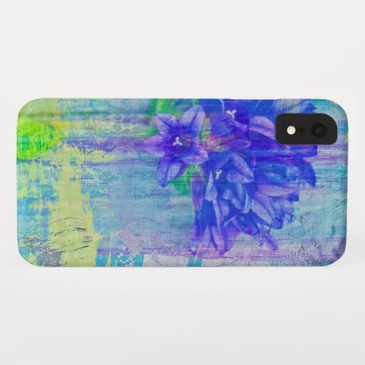 Blossom in Blue Violet Case-Mate iPhone Case (Achterkant (horizontaal))