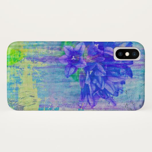 Blossom in Blue Violet Case-Mate iPhone Case (Achterkant (horizontaal))