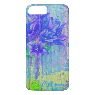 Blossom in Blue Violet iPhone 8/7 Plus Hoesje