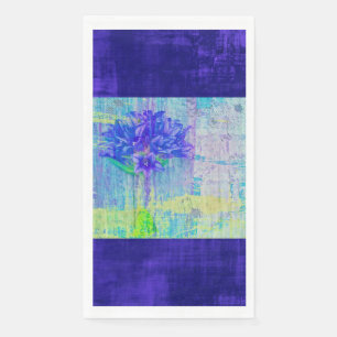 Blossom in Blue Violet Framed Servet