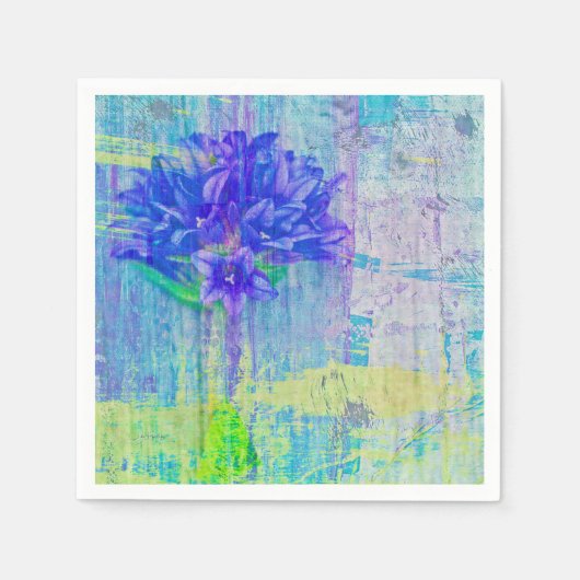 Blossom in Blue Violet Servet (Voorkant)