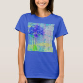 Blossom in Blue Violet T-shirt (Voorkant)