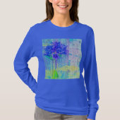 Blossom in Blue Violet T-shirt (Voorkant)