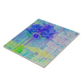 Blossom in Blue Violet Tegeltje (Zijkant)