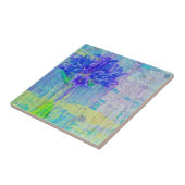 Blossom in Blue Violet Tegeltje (Zijkant)