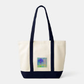 Blossom in Blue Violet Tote Bag (Achterkant)