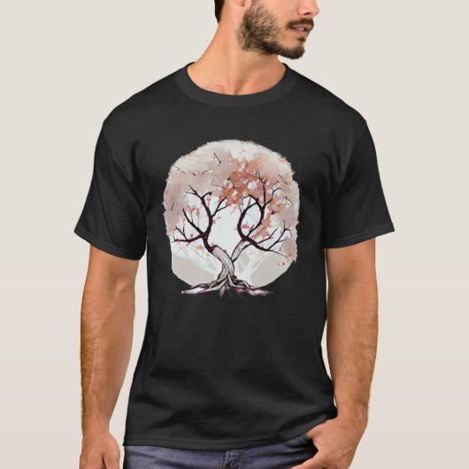 Blossom into Serenity with this Tree of Life T-shirt (Voorkant)