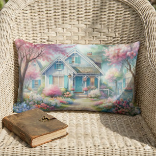 Blossom Lane Blauwe Cottage Tuin Kussen
