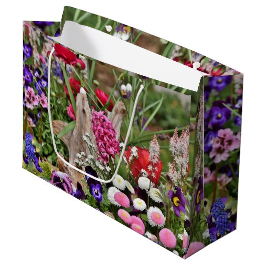 Blossom Large Gift Bag Groot Cadeauzakje (Voorkant Gekanteld)