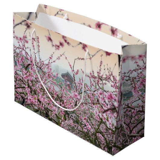 Blossom Large Gift Bag Groot Cadeauzakje (Achterkant Gekanteld)