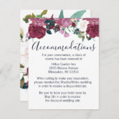 Blossom Love Informatiekaartje (Voorkant / Achterkant)