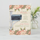  Blossom Mailbox Vrijgezellenfeest per Mail Kaart (Staand voorkant)