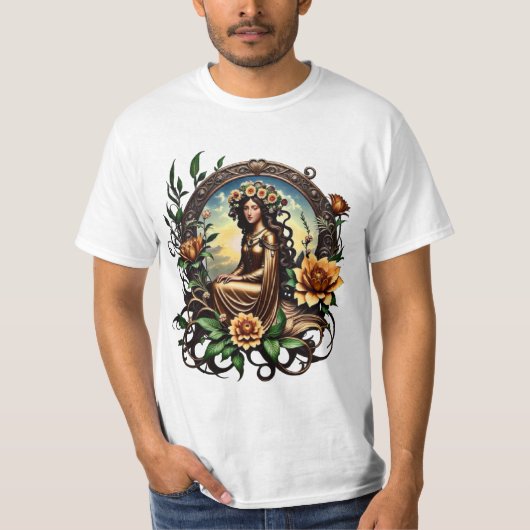 Blossom meisje t-shirt (Voorkant)
