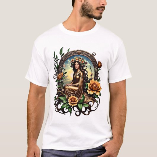 Blossom meisje t-shirt (Voorkant)