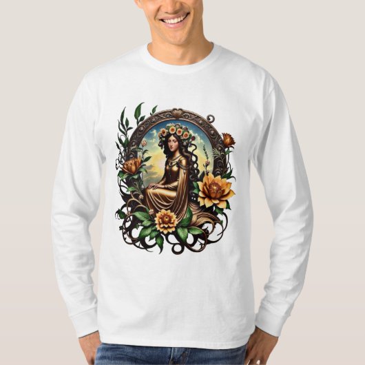 Blossom meisje t-shirt (Voorkant)