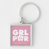 Blossom: Meisjeskracht Sleutelhanger (Voorkant)