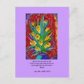 Blossom met Citaat Briefkaart (Voorkant)