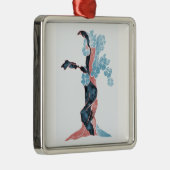 Blossom Metalen Ornament (Rechts)