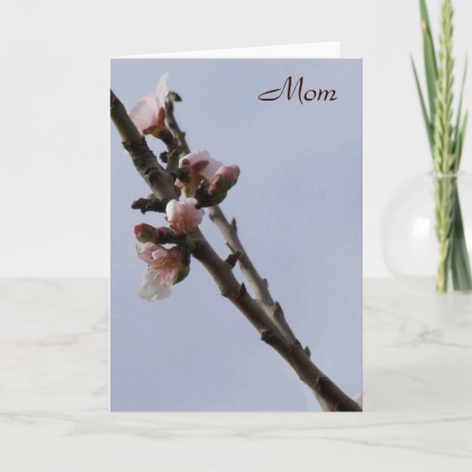 Blossom-Moederdag Kaart (Voorkant)