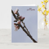 Blossom-Moederdag Kaart (Gele Bloem)