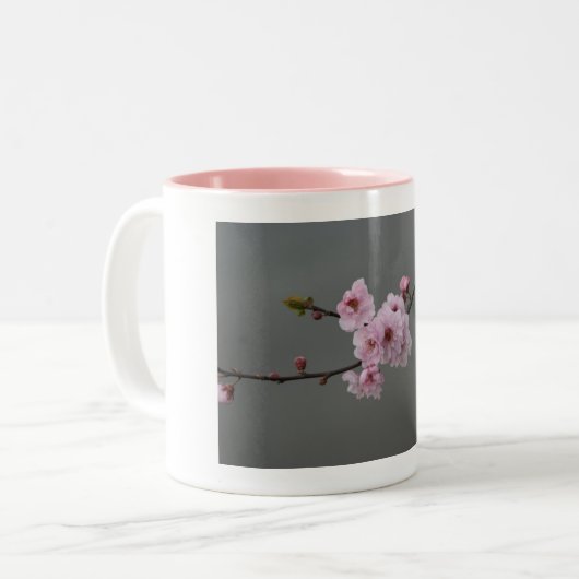 Blossom-mok Tweekleurige Koffiemok (Voorkant links)
