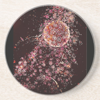 Blossom Moon Sandstone Onderzetter