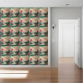  Blossom & Mountain Chinoiserie Tegel Art Tegeltje