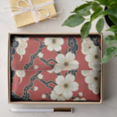 Blossom Nouveau | Elegant Floral Design Tissuepapier (Geschenk)
