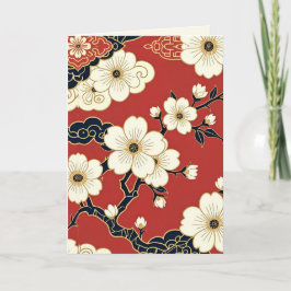 Blossom Nouveau | Elegante bloemkaarten Kaart