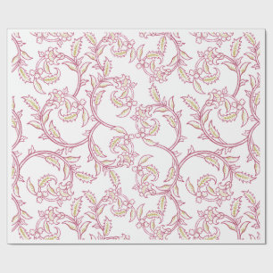 "Blossom Paisley" Elegante Bloemige Cadeaupapier