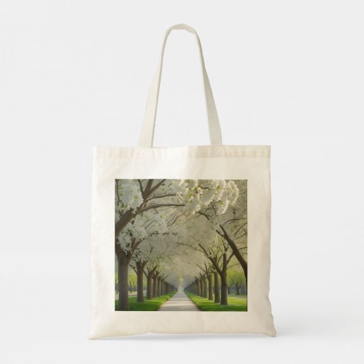 Blossom Pathway - Draag vrede met je Tote Bag (Achterkant)