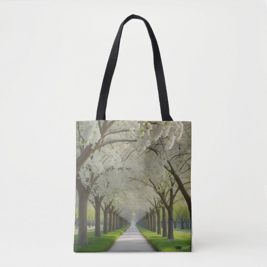 Blossom Pathway - Draag vrede met je Tote Bag (Voorkant)