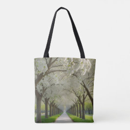 Blossom Pathway - Draag vrede met je Tote Bag