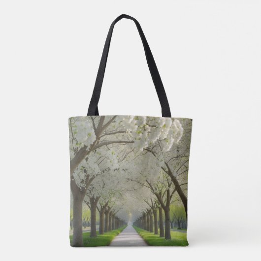 Blossom Pathway - Draag vrede met je Tote Bag (Achterkant)