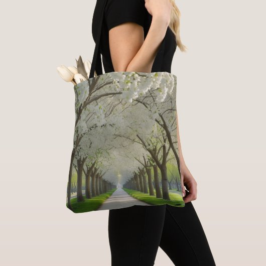 Blossom Pathway - Draag vrede met je Tote Bag (Dichtbij)