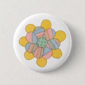 Blossom Pinback Button (Voorkant)