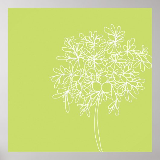 Blossom Pop Citron Poster (Voorkant)