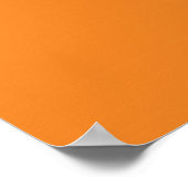 Blossom Pop Oranje Poster (Hoek)