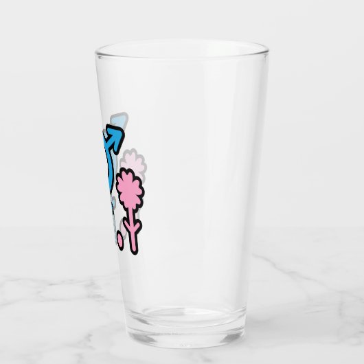 Blossom & Pride Pint Glas (Links)