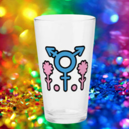 Blossom & Pride Pintglas Glas