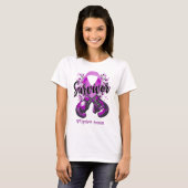 Blossom Rett syndroom overlevende T-shirt (Voorkant volledig)