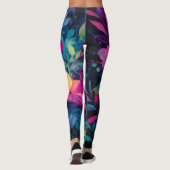 Blossom Rush Spring Floral Garden Leggings (Achterkant)