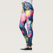 Blossom Rush Spring Floral Garden Leggings (Links)