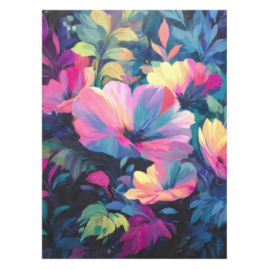 Blossom Rush Spring Floral Garden Tafelkleed (Voorkant)