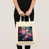 Blossom Rush Spring Floral Garden Tote Bag (Voorkant (product))